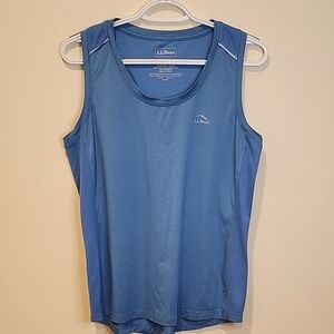 L.L. Bean Sky Blue Athletic Tank